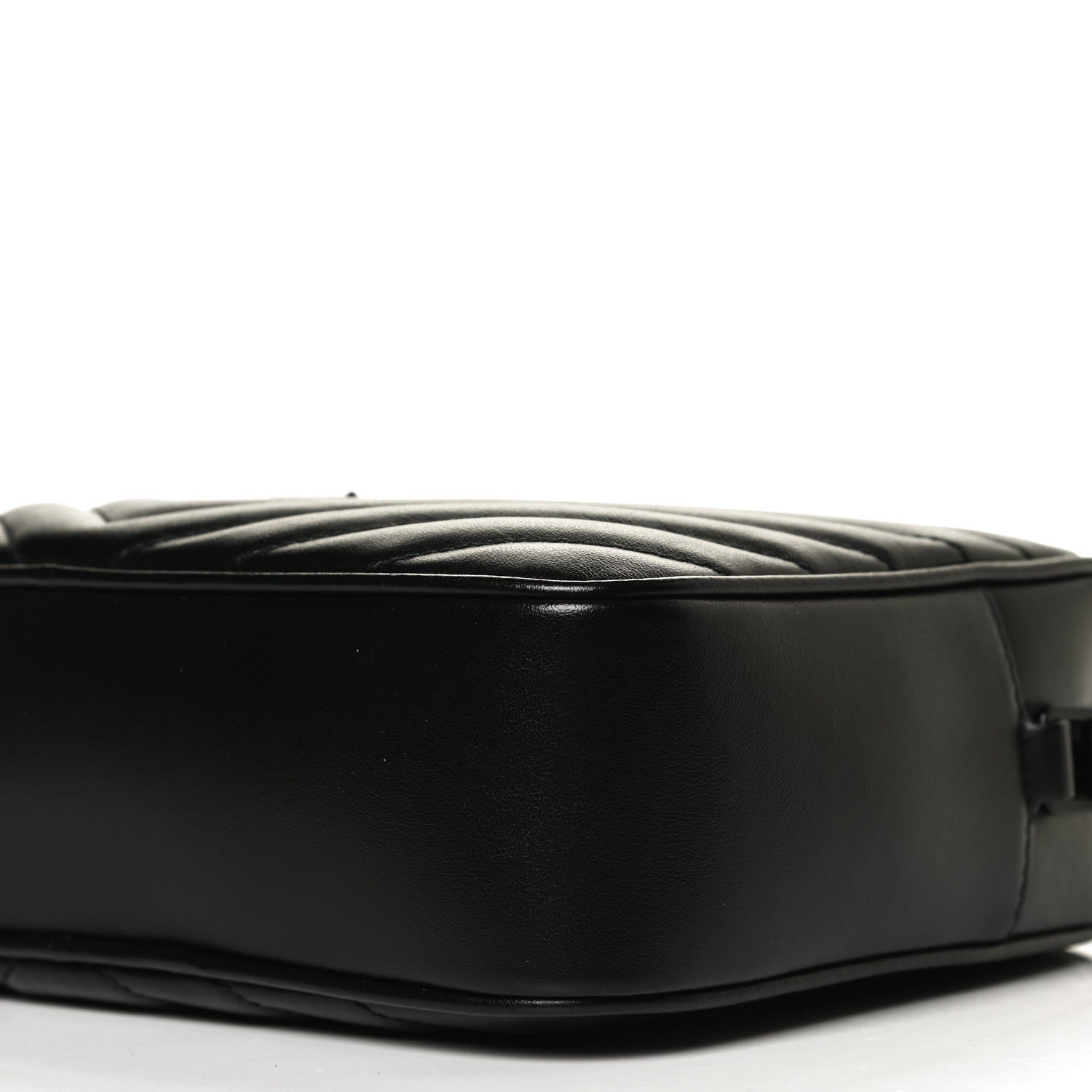 Saint Laurent Calfskin Matelasse Monogram Lou Camera Bag Black 10 of 11