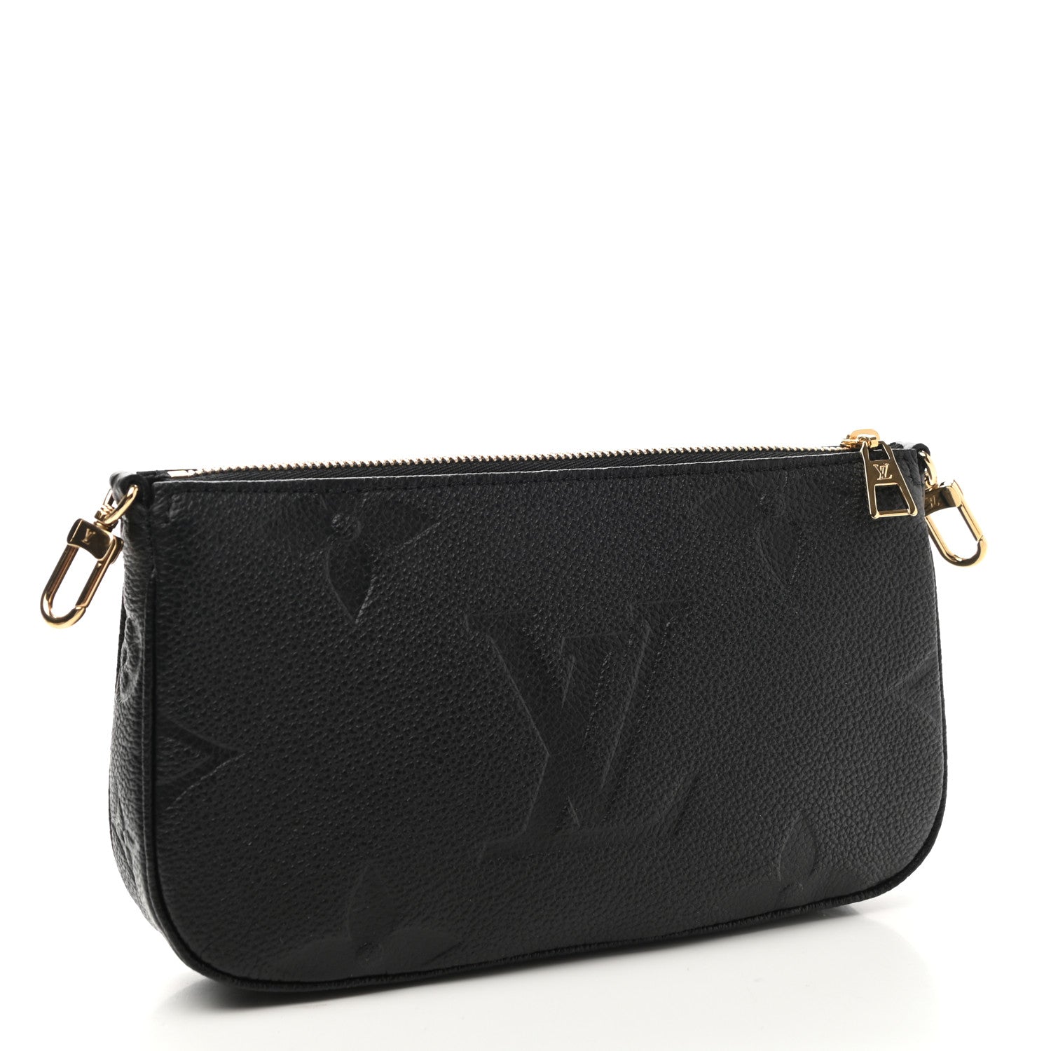 Louis Vuitton Empreinte Monogram Giant Multi Pochette Accessories Mini Pochette Black 3 of 8