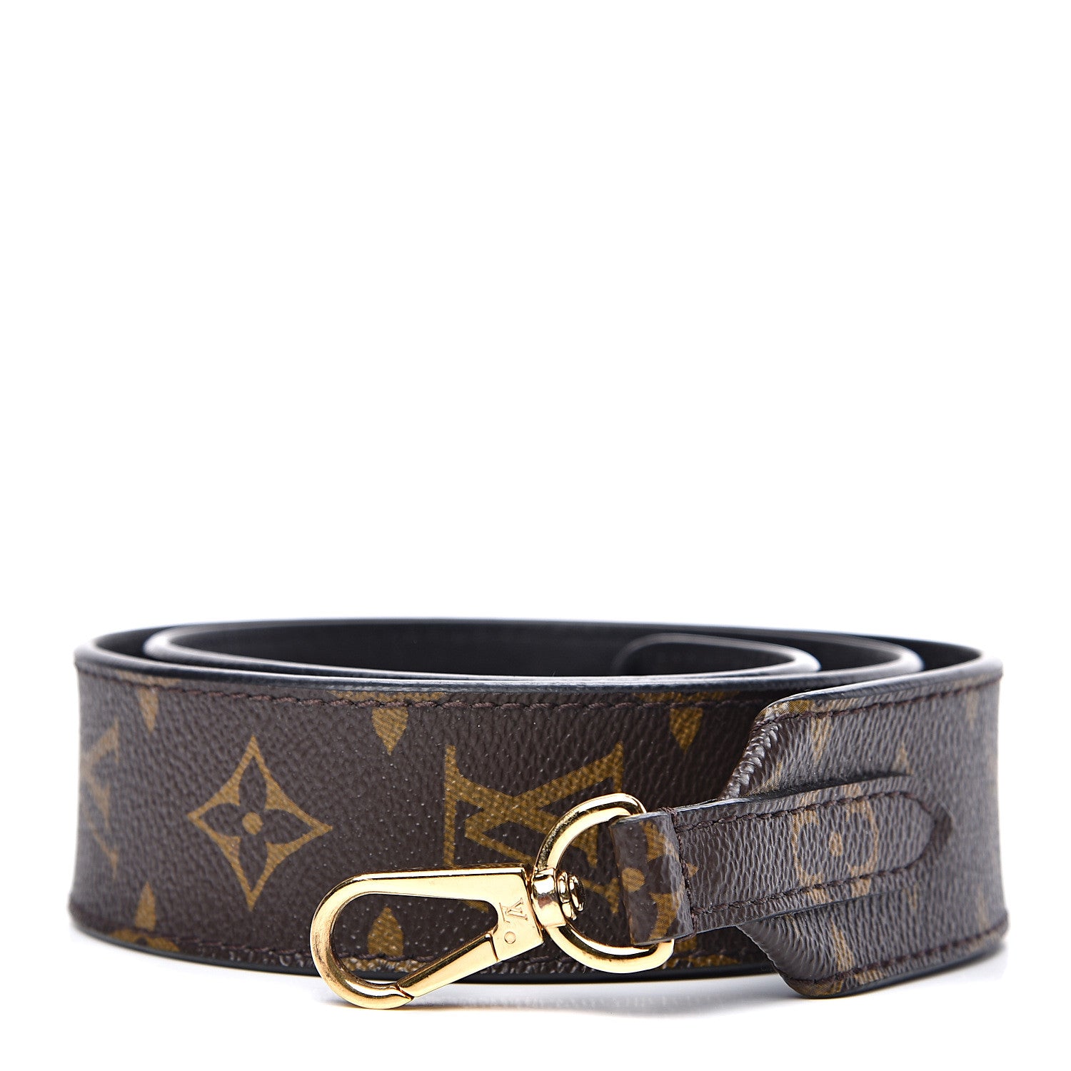 Louis Vuitton Monogram Bandouliere Shoulder Strap Black 1 of 4