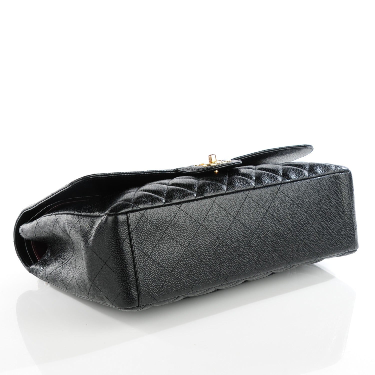 Chanel Caviar Quilted Maxi Double Flap Black 4 of 8
