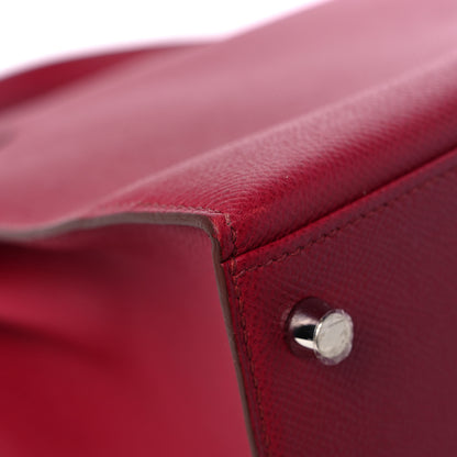 Hermes Epsom Kelly Sellier 32 Rubis 10 of 15