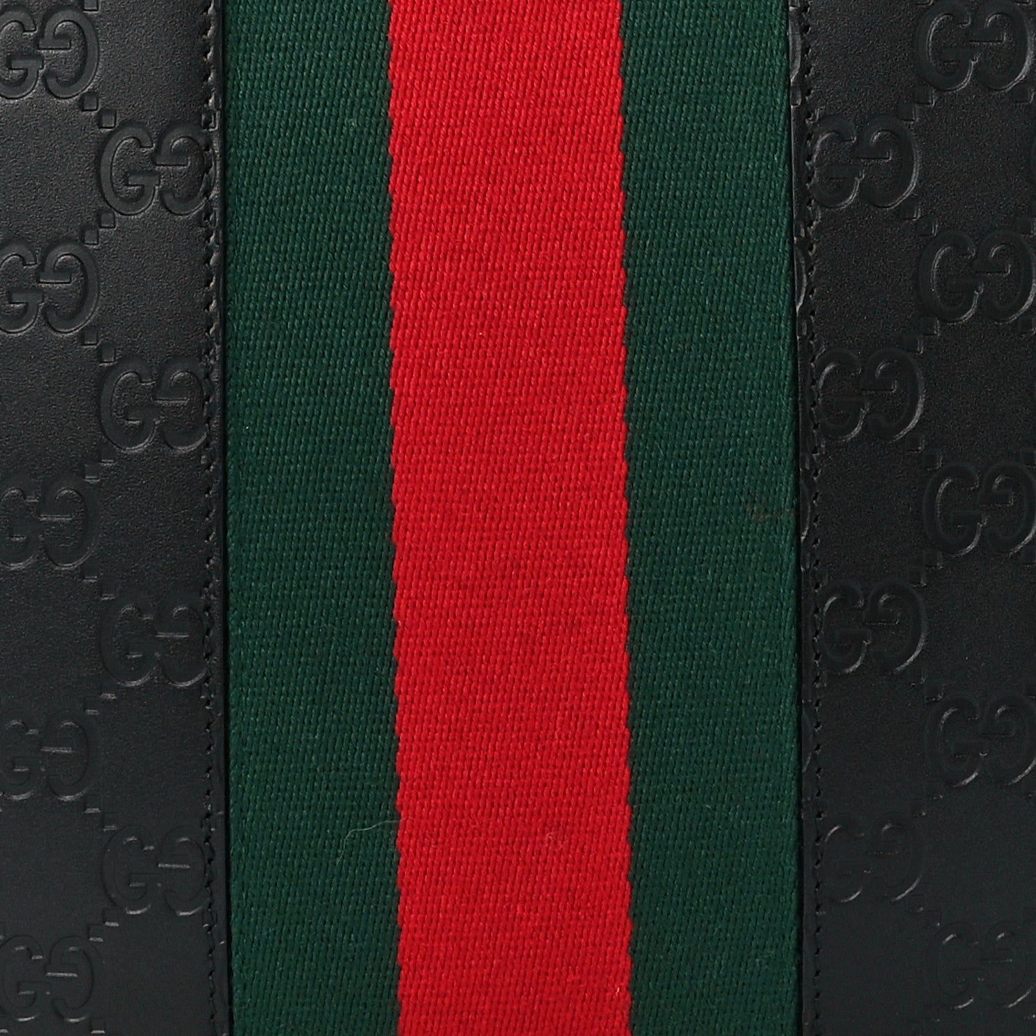 Gucci Guccissima Signature Web New Web Cosmetic Case Black 7 of 10