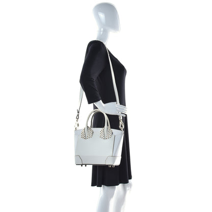 Christian Louboutin Calfskin Small Eloise Tote White 2 of 15
