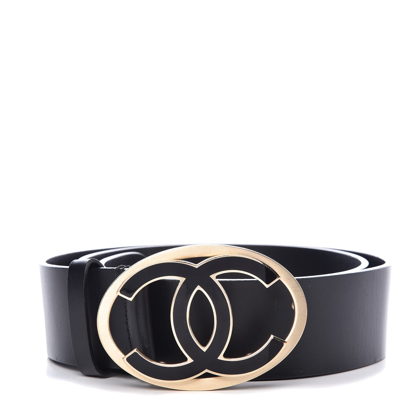 Calfskin CC Belt 85 34 Black