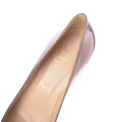 Christian Louboutin Patent Clare 80 Pumps 35 Bronze 8 of 11