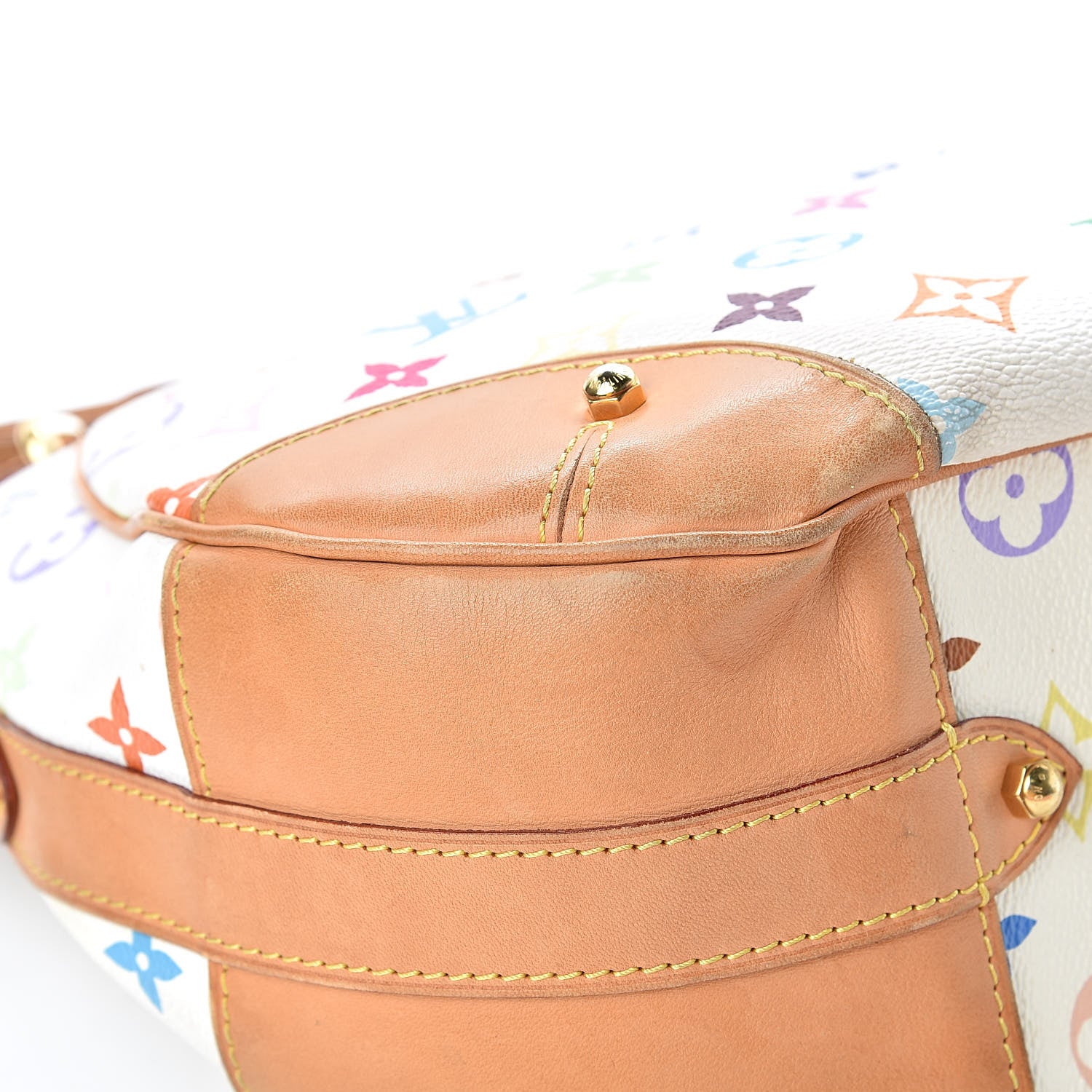 Louis Vuitton Monogram Multicolor Greta White 12 of 17