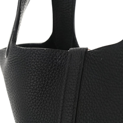 Hermes Taurillon Clemence Picotin Lock 18 PM Black 11 of 17