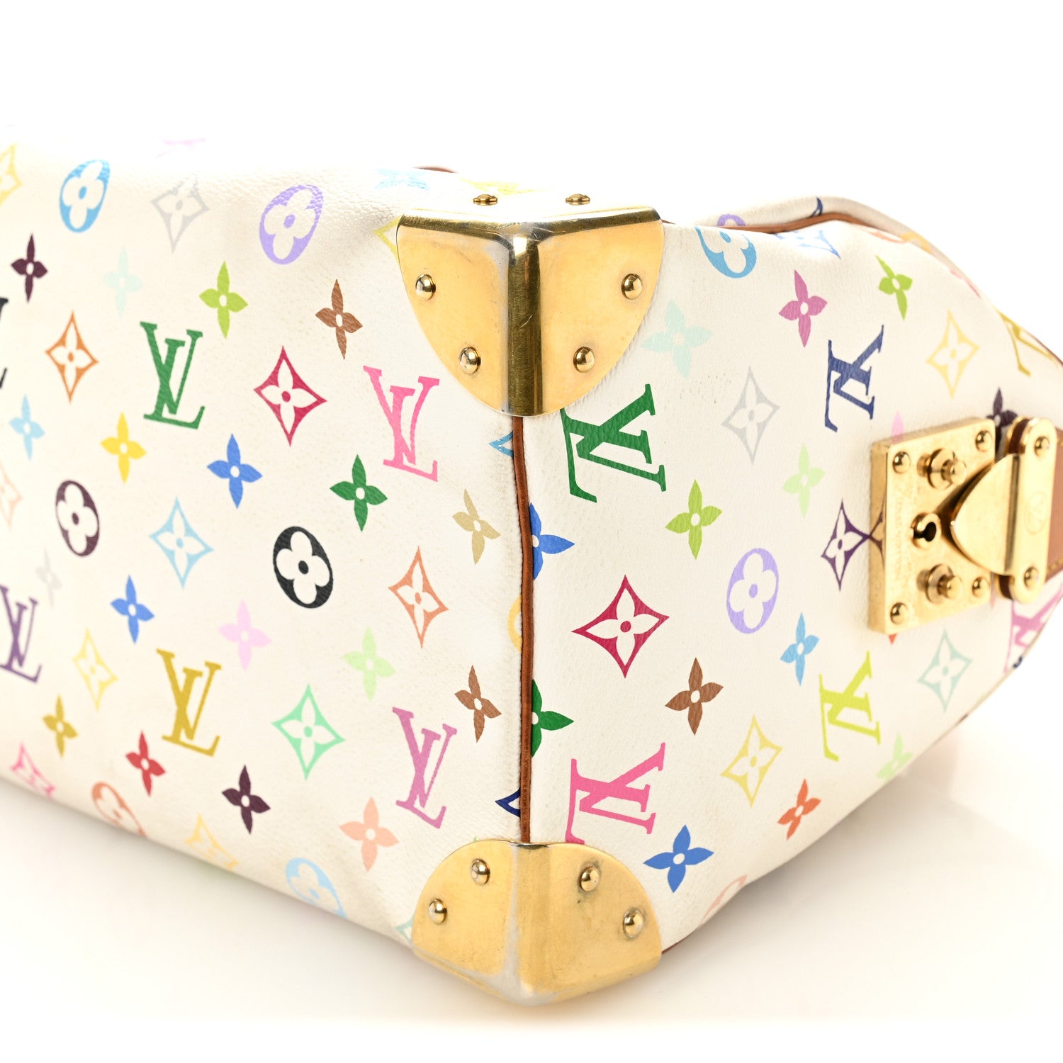 Louis Vuitton Monogram Multicolor Speedy 30 White 8 of 11