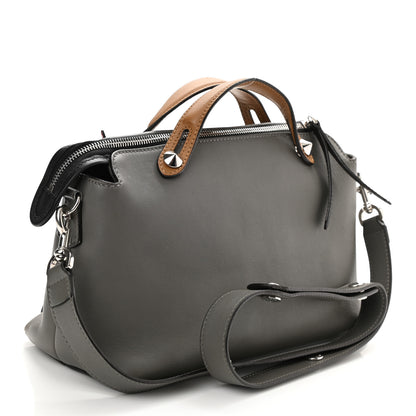 Fendi Vitello Dolce 4 Color Medium By The Way Boston Bag Argilla Fragola Multicolor 5 of 8