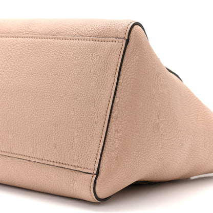 Miu Miu Goatskin Madras Zip Tote Cammeo 9 of 10