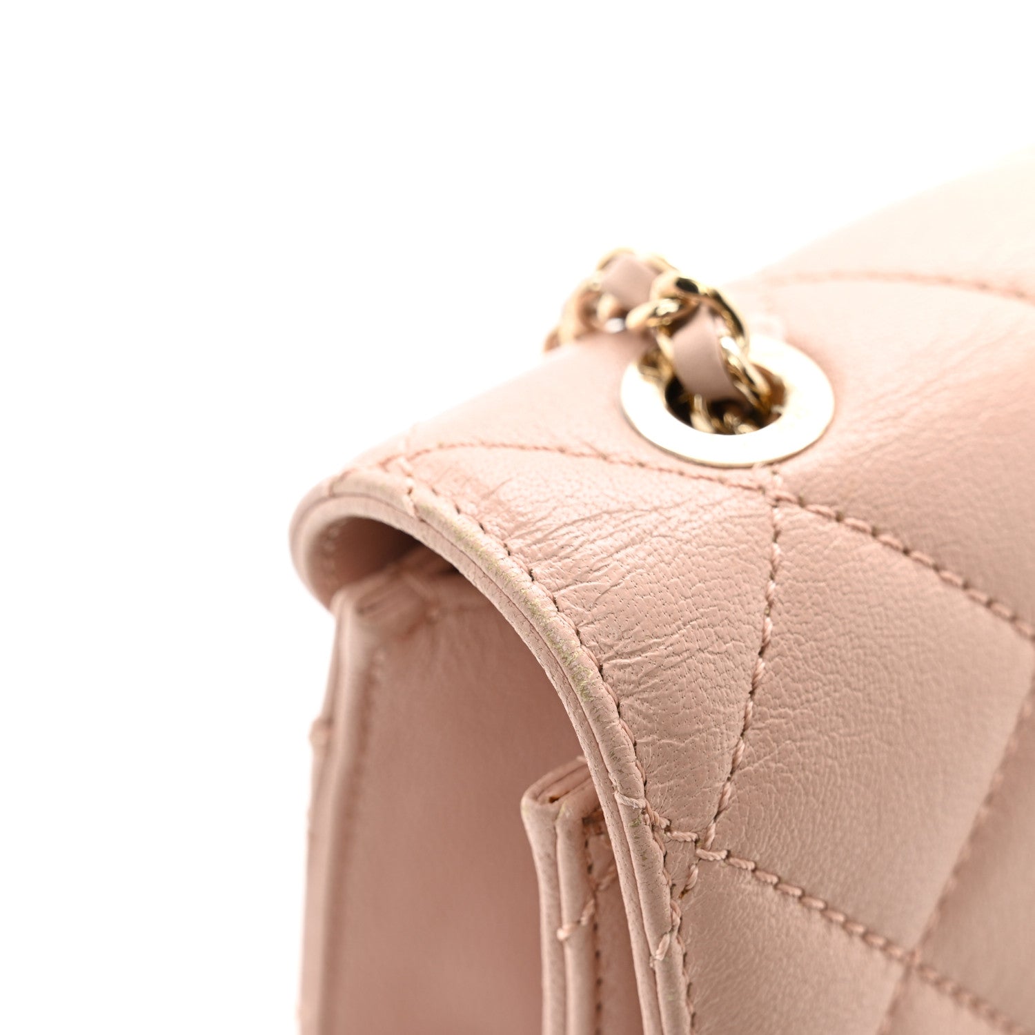 Chanel Sheepskin Quilted Mini Beauty Lock Flap Pink 11 of 13