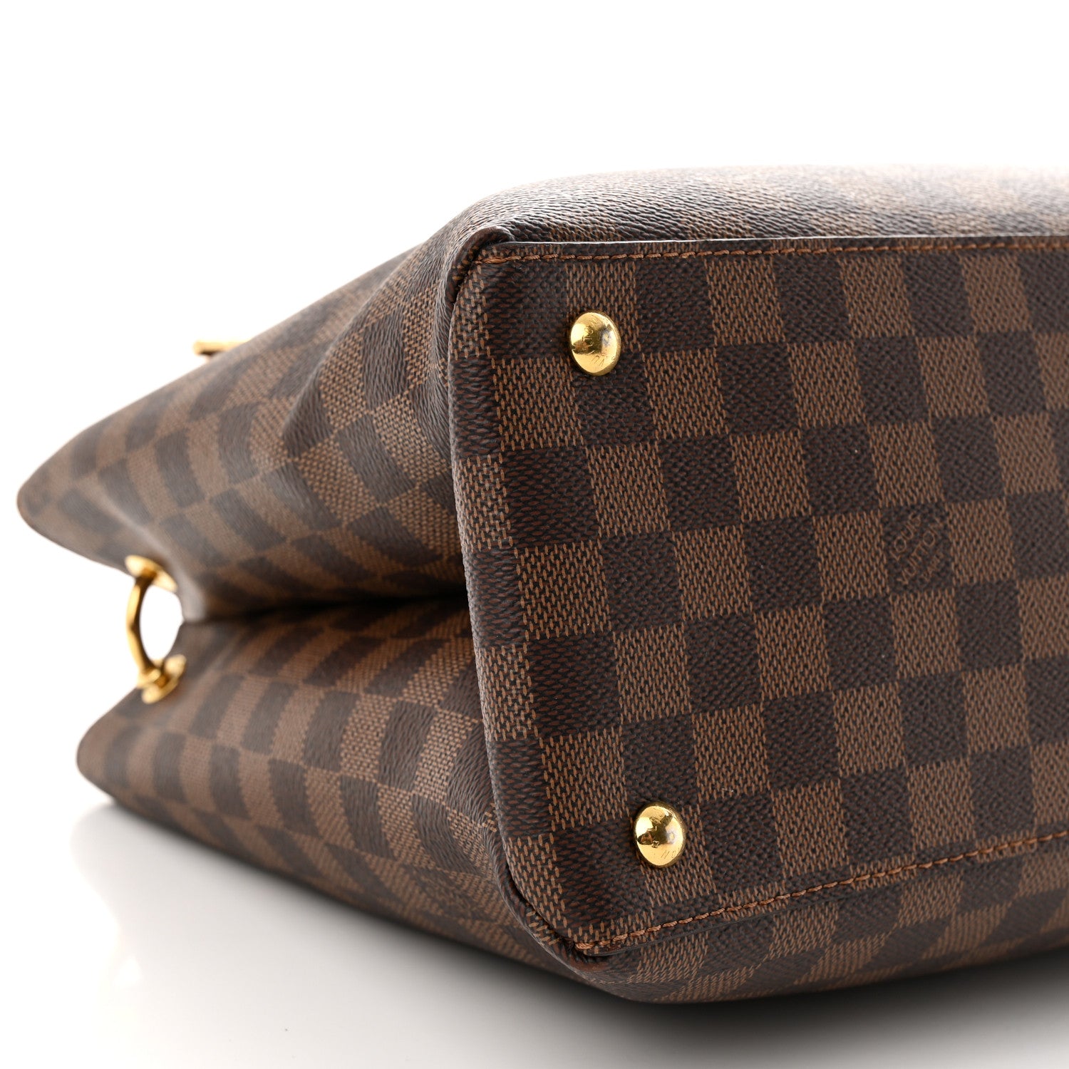 Louis Vuitton Damier Ebene LV Riverside Lie De Vin 9 of 16