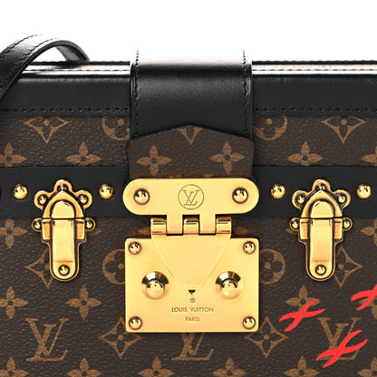 Louis Vuitton Monogram Petite Malle Black 7 of 9
