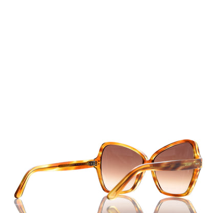 Celine Acetate Butterfly Sunglasses CL40064I Havana 4 of 6