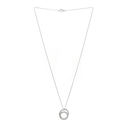 Cartier 18K White Gold Diamond Etincelle De Cartier Pendant Necklace 3 of 5