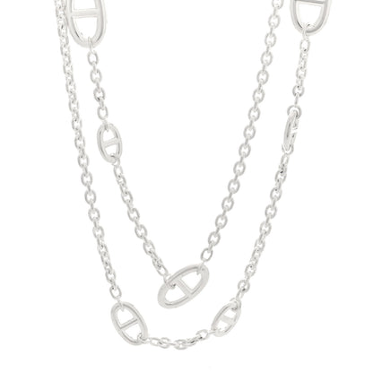 Hermes Sterling Silver Farandole Necklace 120 1 of 4