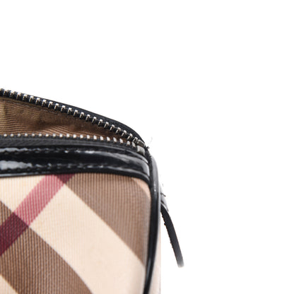 Burberry Nova Check Small Chester Bowling Bag Black 8 of 14