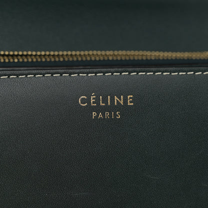 Celine Box Calfskin Medium Classic Box Flap Bag Classic Green 7 of 21