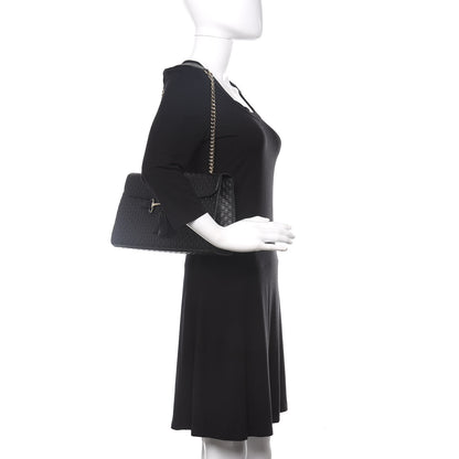 Gucci Microguccissima Medium Emily Chain Shoulder Bag Black 2 of 10
