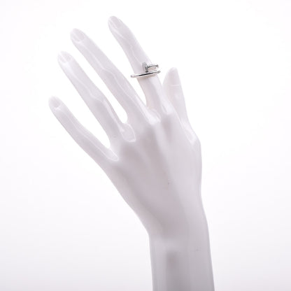 Cartier 18K White Gold Diamond Juste Un Clou Ring 52 6 2 of 7