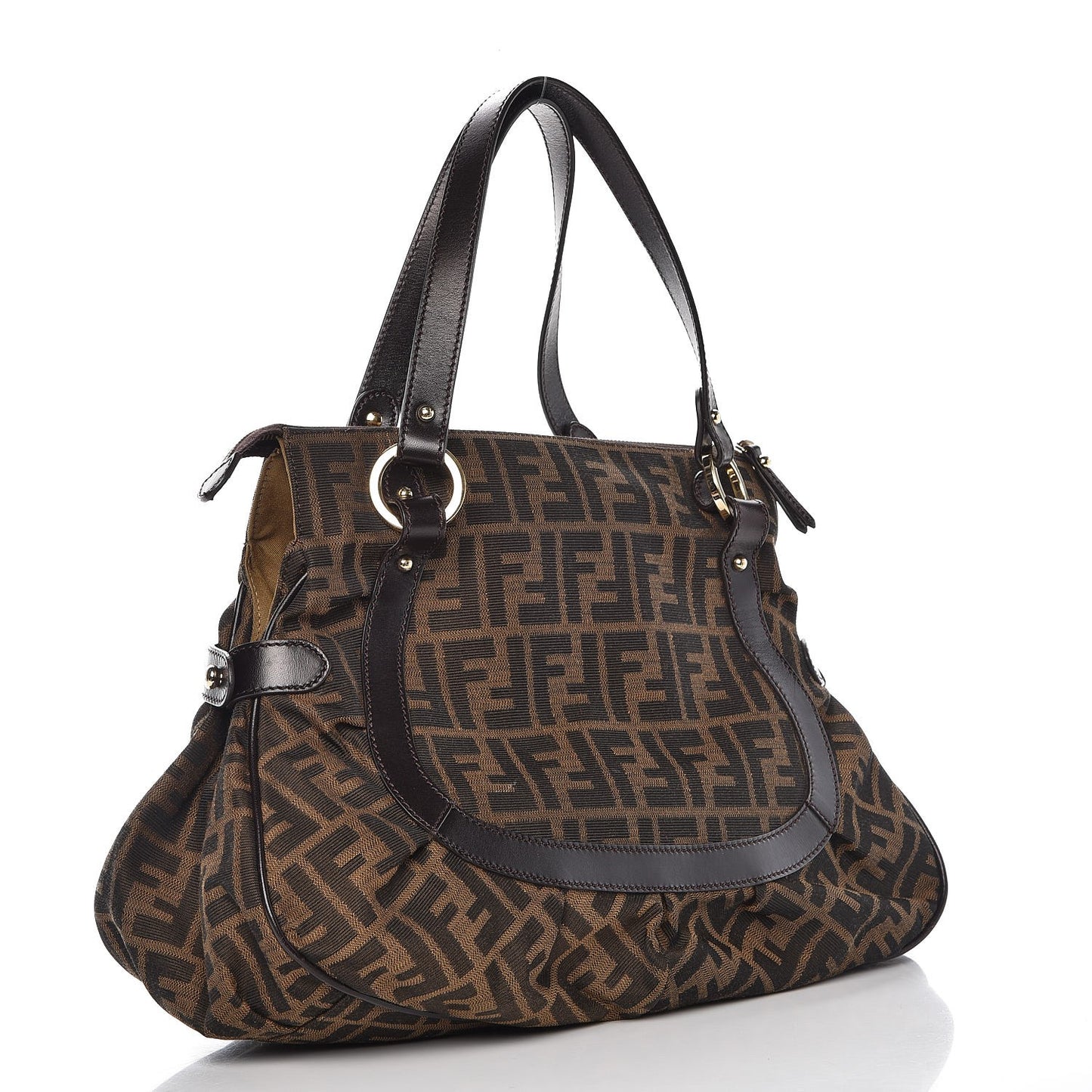 Zucca Medium Chef Shopper Tote Tobacco