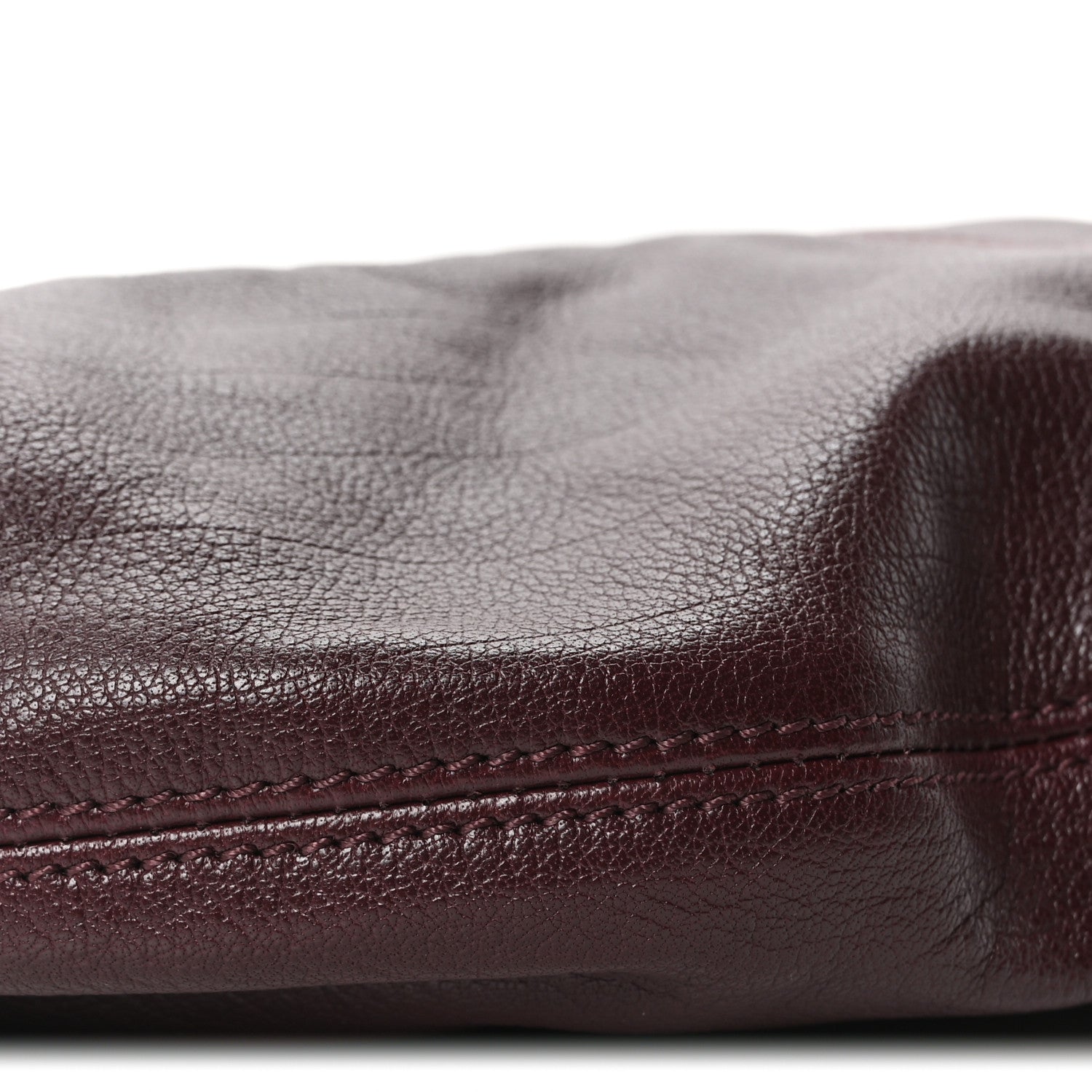 Chloe Grained Calfskin Small Bracelet Hobo Bag Grenat 10 of 10