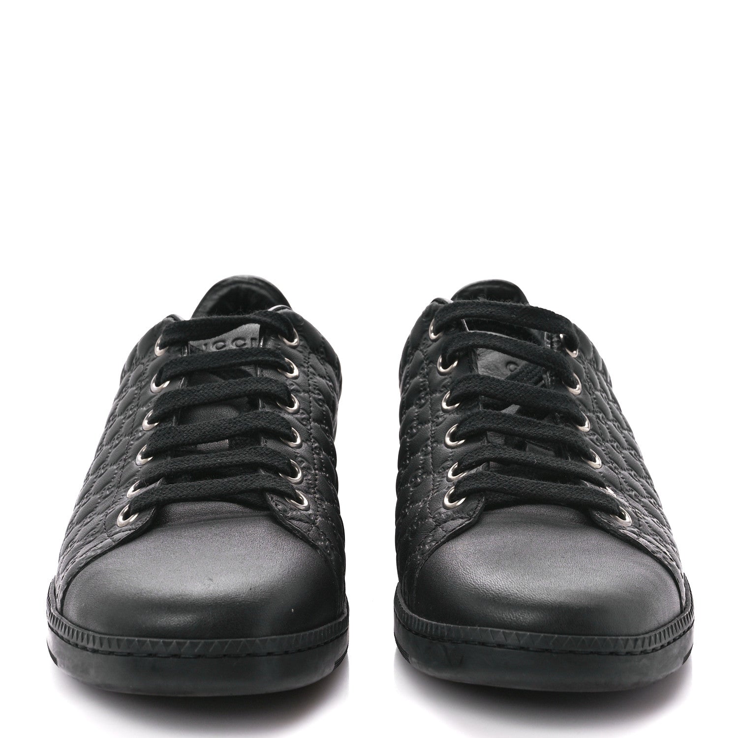 Gucci Soft Microguccissima Womens Sneakers Black 2 of 8