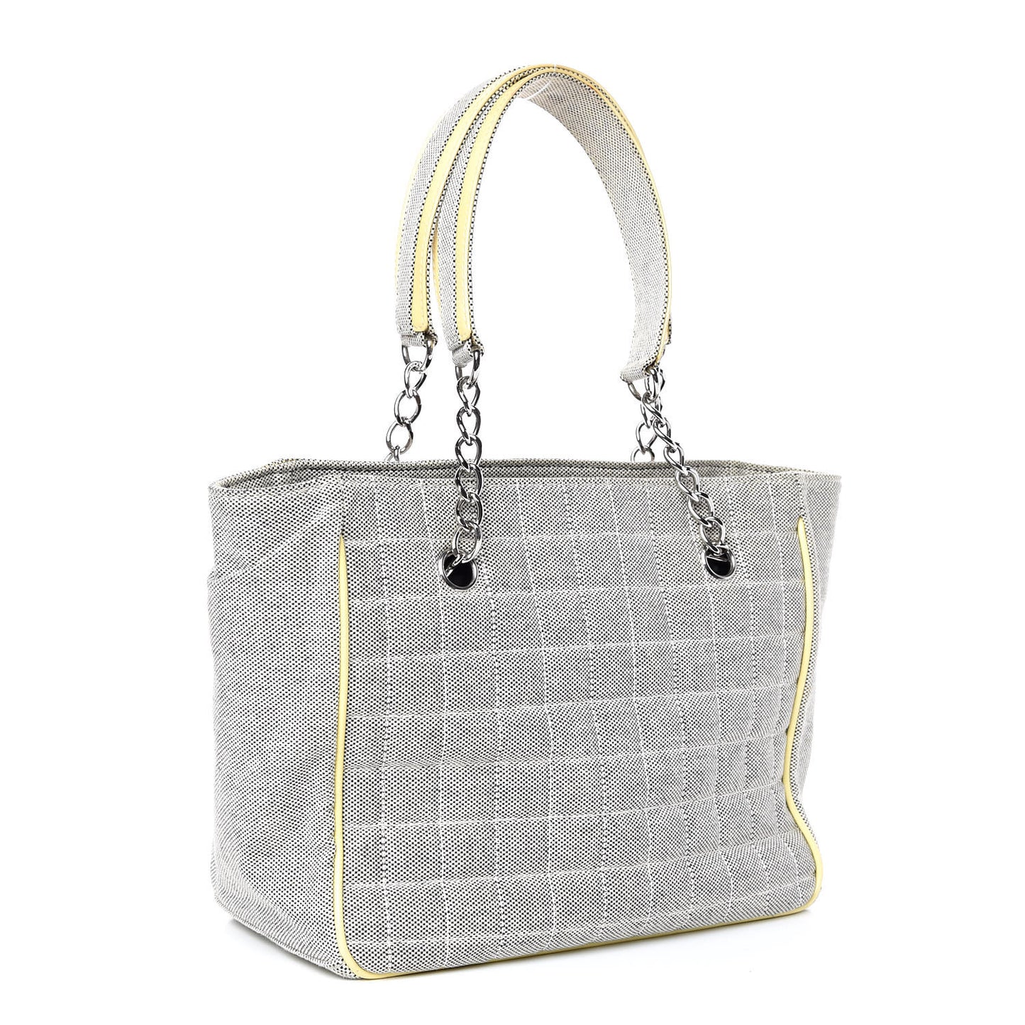 Canvas Camellia N°5 Tote Beige Black