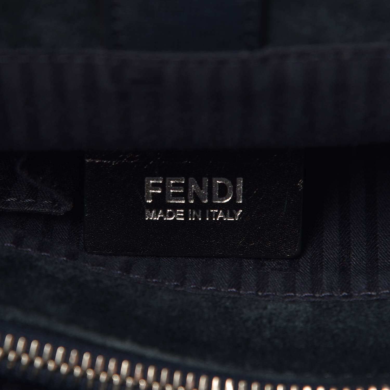 Fendi Vitello Elite Regular 2Jours Tote Lavagna 7 of 18