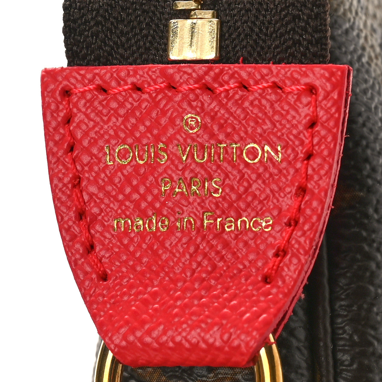 Louis Vuitton Monogram 2021 Christmas Animation London Mini Pochette Accessories Red 6 of 8