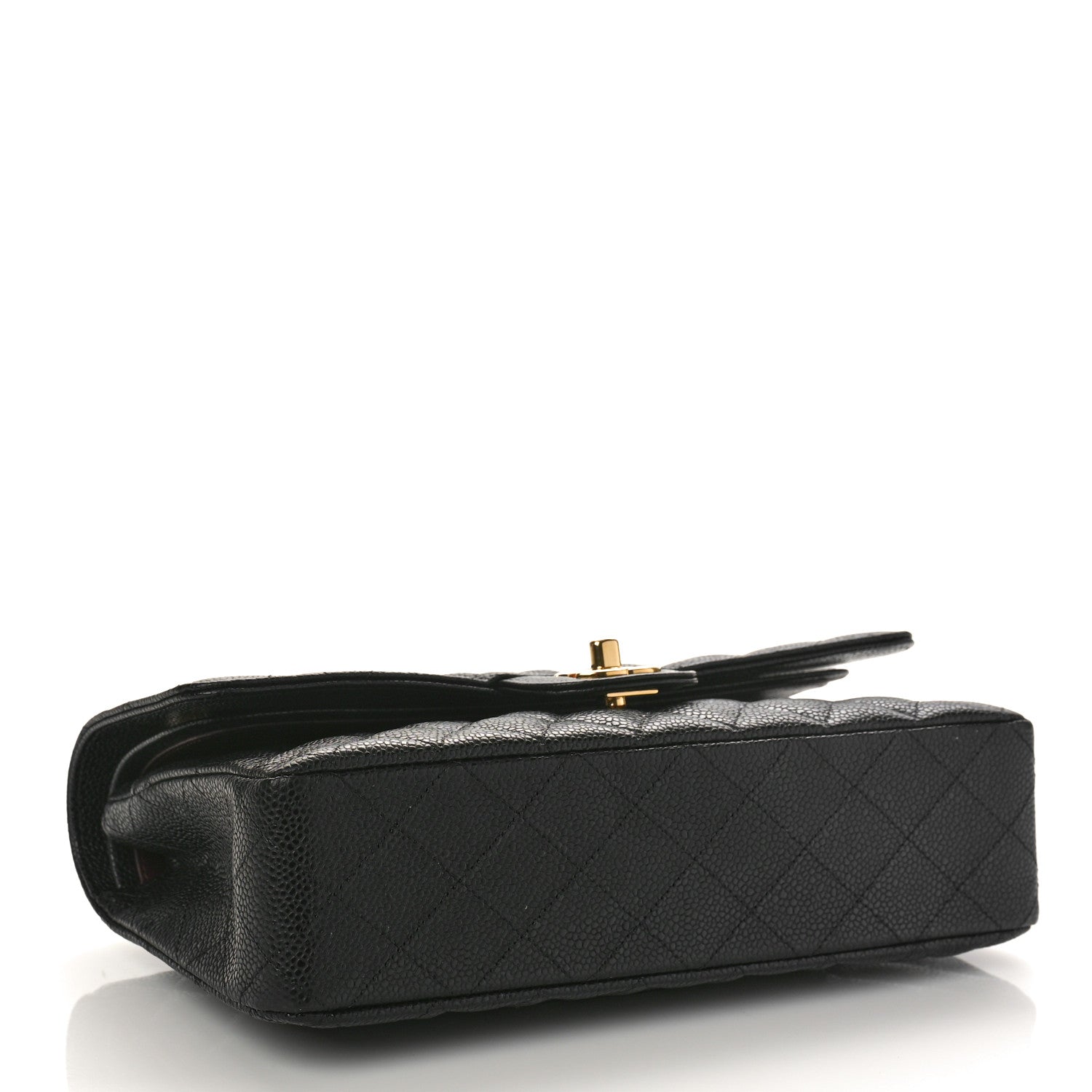 Chanel Caviar Quilted Medium Double Flap Black 4 of 10
