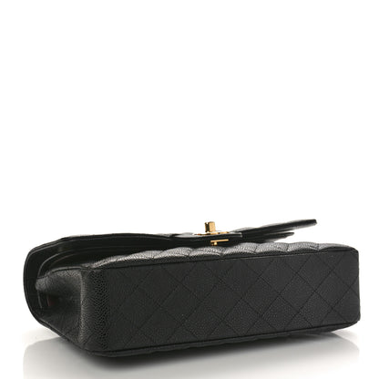 Chanel Caviar Quilted Medium Double Flap Black 4 of 10