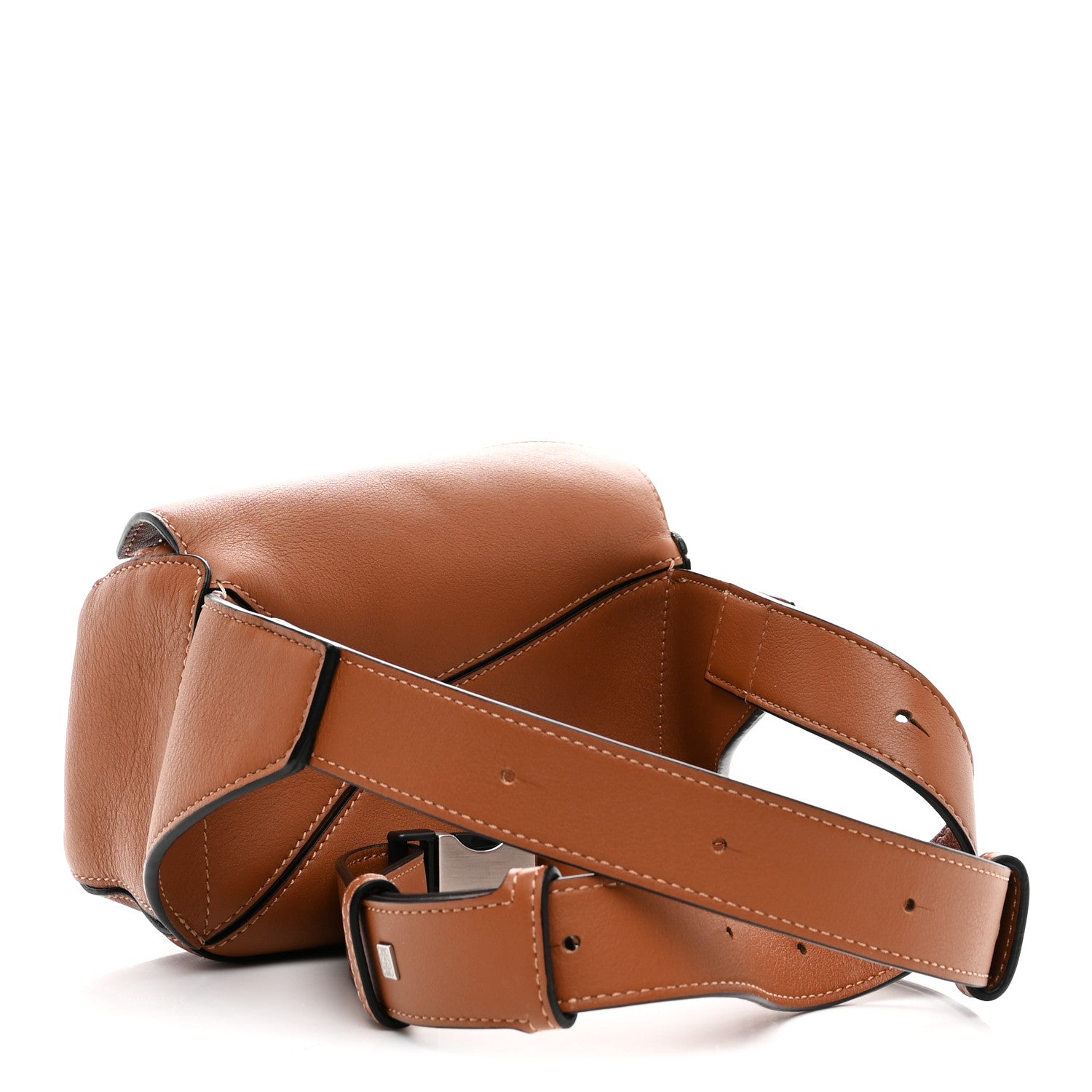 Loewe Calfskin Mini Puzzle Bumbag Tan 1865792 – FASHIONPHILE