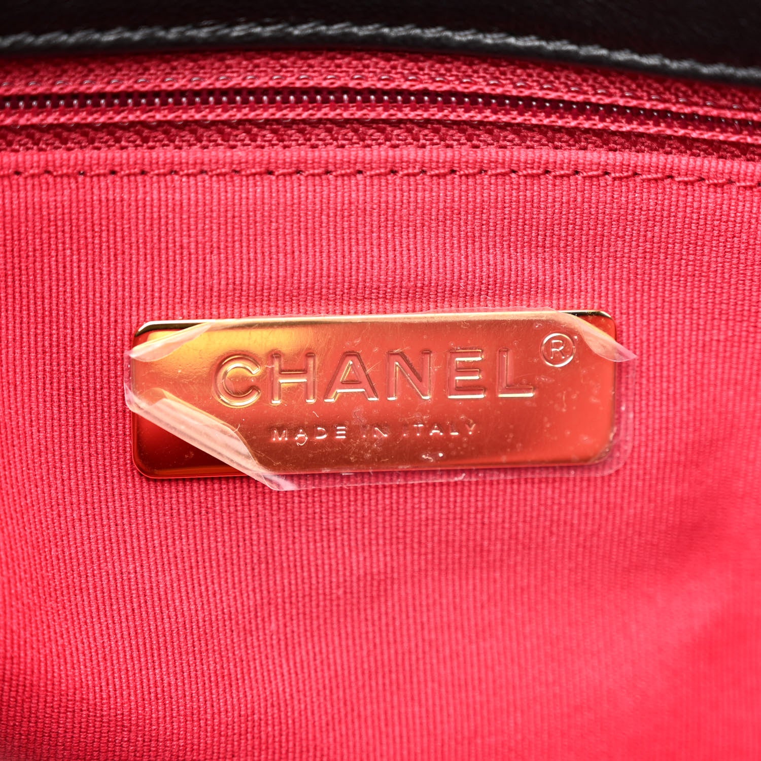 Chanel Lambskin Quilted Medium Chanel 19 Flap Black 6 of 11