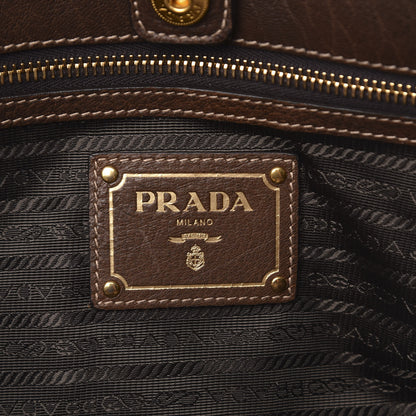 Prada Cervo Shopping Tote Bruciato 6 of 10