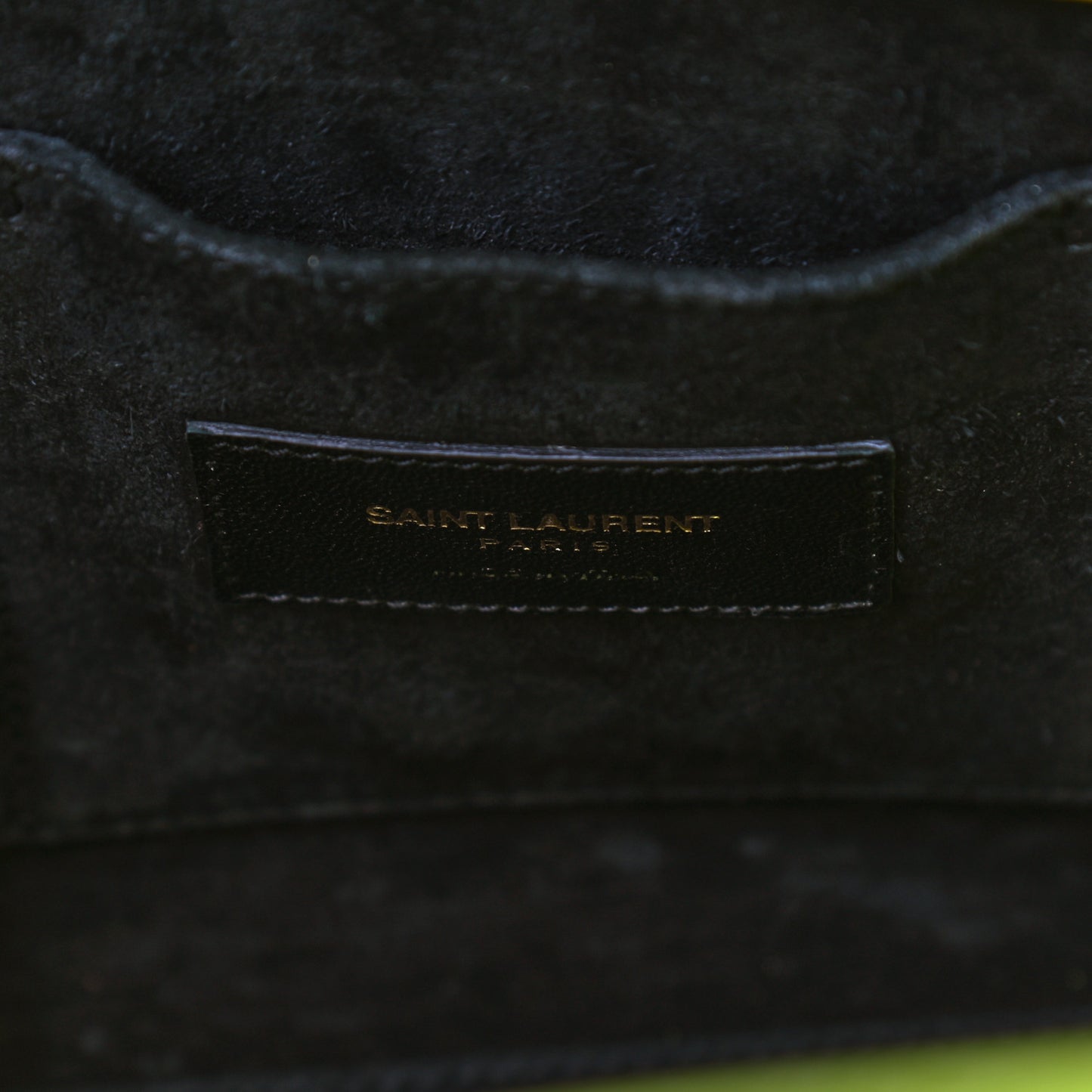Calfskin Nano Sac De Jour Neon Yellow