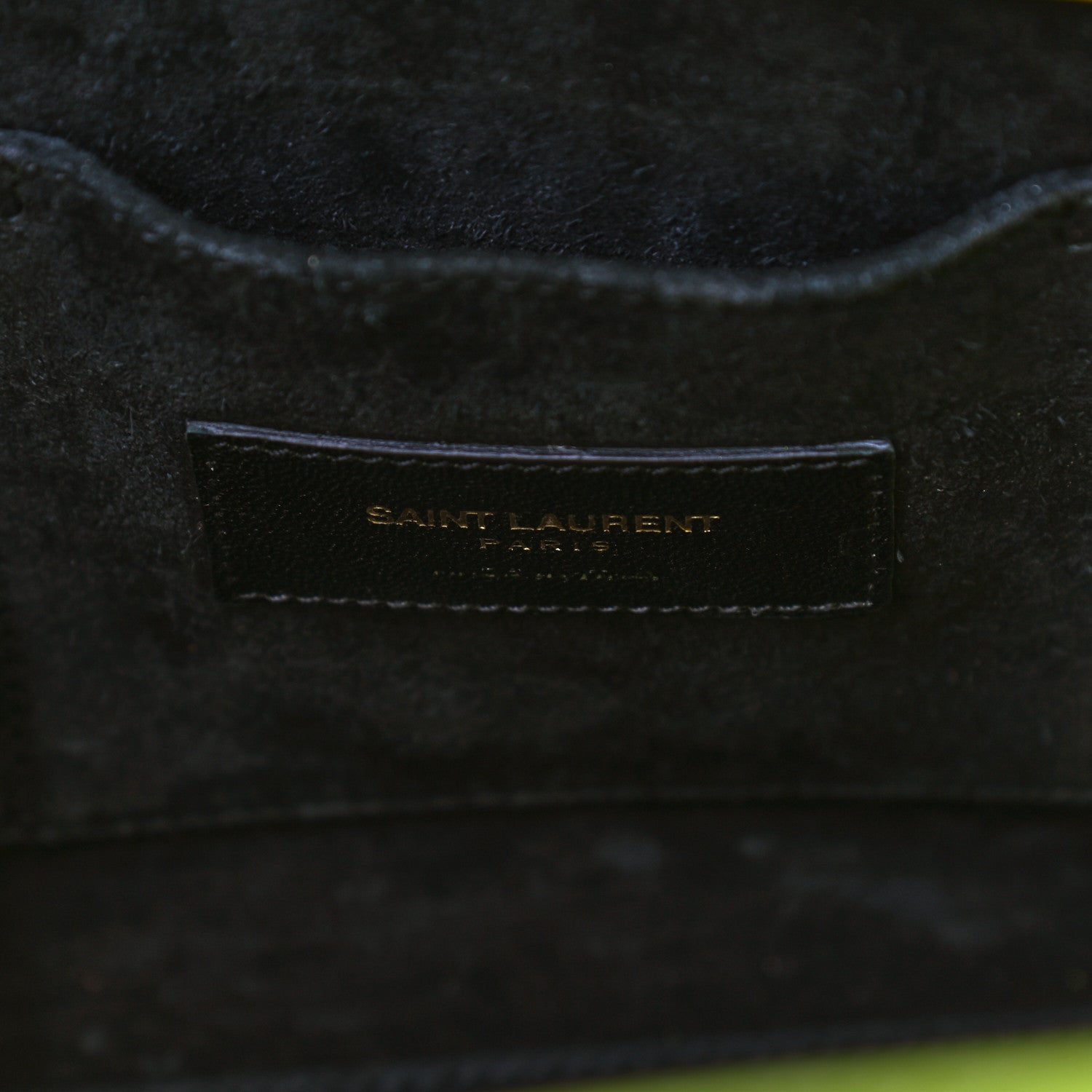 Saint Laurent Calfskin Nano Sac De Jour Neon Yellow 6 of 11
