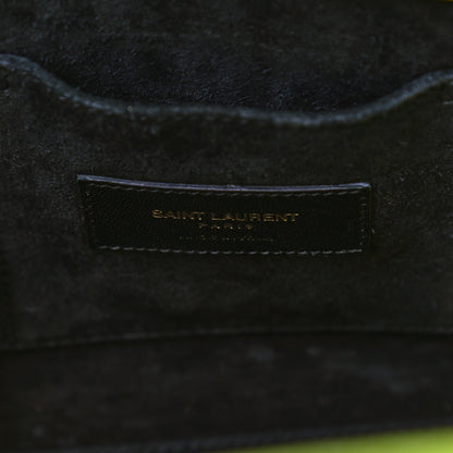 Saint Laurent Calfskin Nano Sac De Jour Neon Yellow 6 of 11