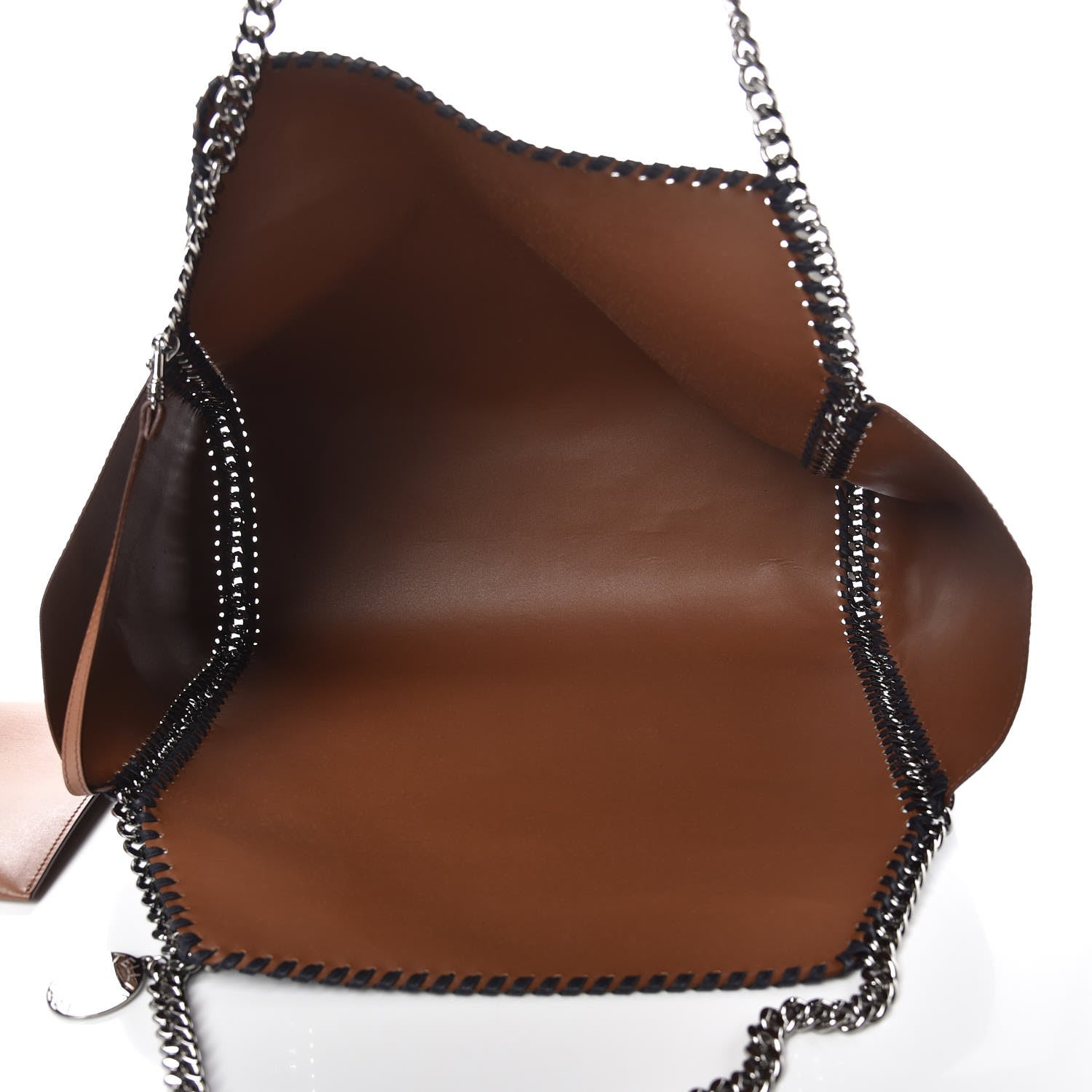 Stella McCartney Denim Alter Nappa Logo Falabella Reversible Tote Navy 8 of 8