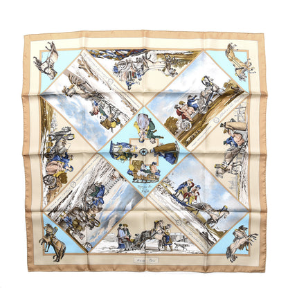 Hermes Silk Voyages En Russie Scarf 90 1 of 4