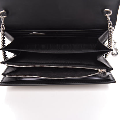 Gucci GG Supreme Monogram Mini Dionysus Chain Wallet Beige Black 5 of 10