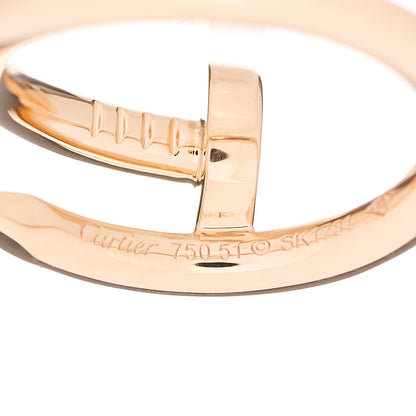 Cartier 18K Pink Gold Juste Un Clou Ring 51 5.75 3 of 4