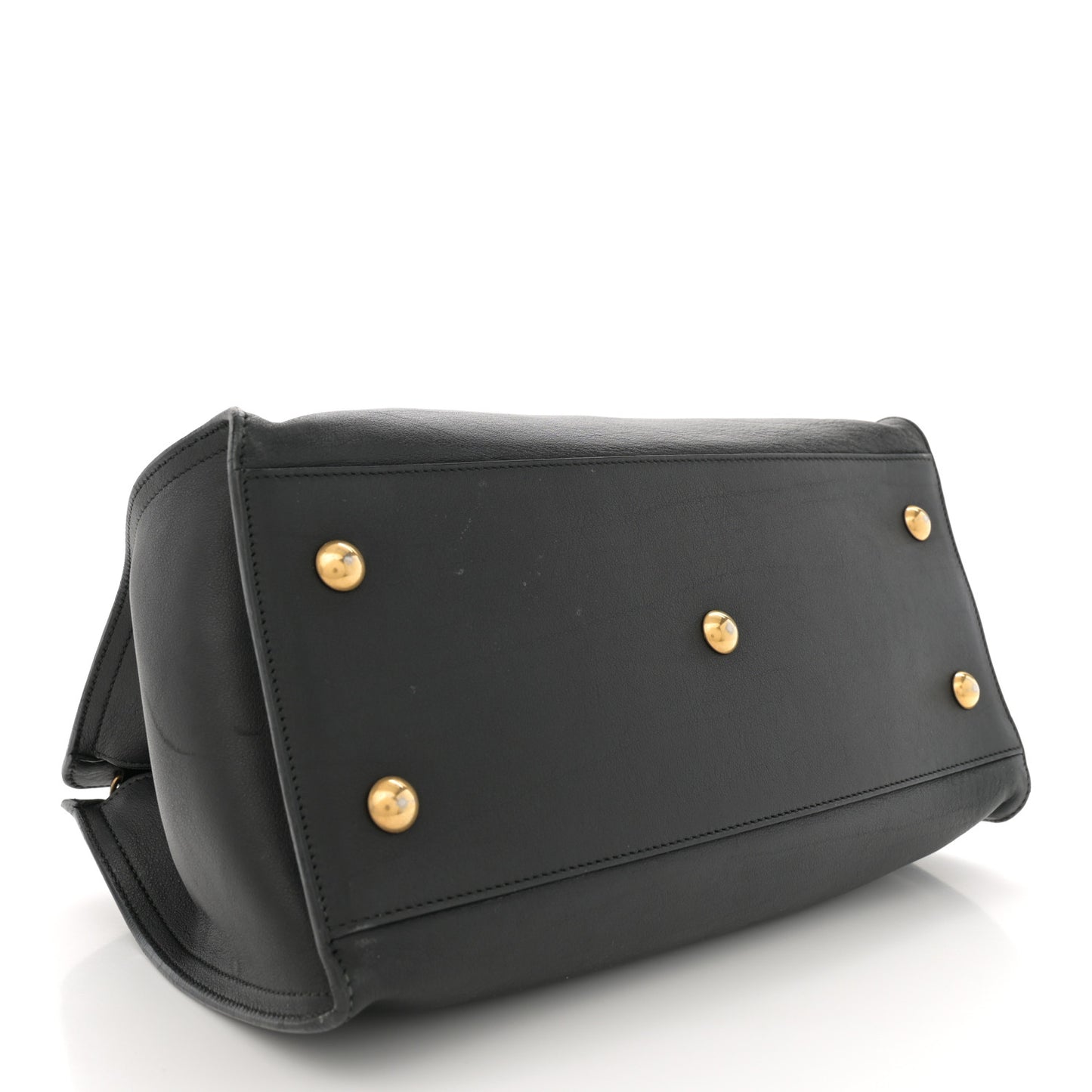 Calfskin Small Classic Y Cabas Black