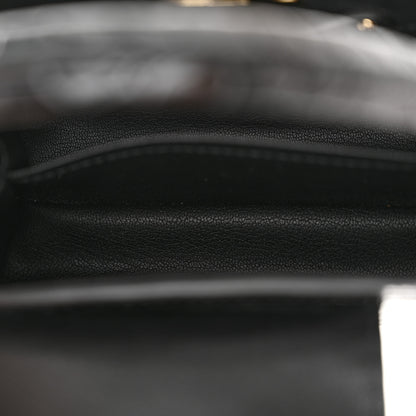 Louis Vuitton Crocodile Mini Capucines Black 6 of 10