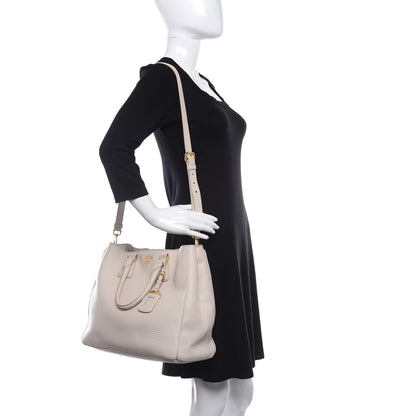 Prada Vitello Daino Tote Talco 2 of 14