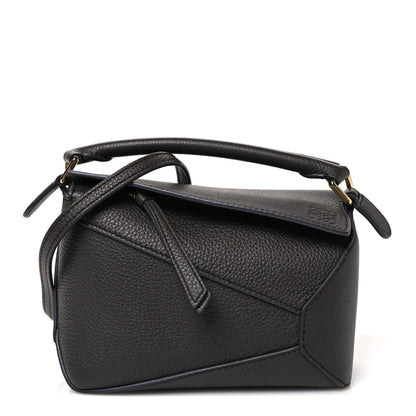 Loewe Calfskin Mini Puzzle Bag Anthracite 1 of 10