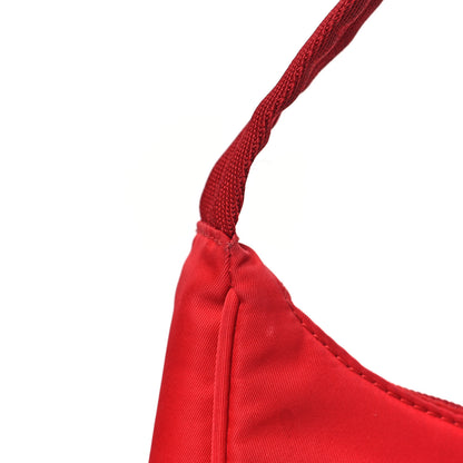 Prada Tessuto Nylon Mini Re-Edition 2000 Bag Rosso 10 of 10