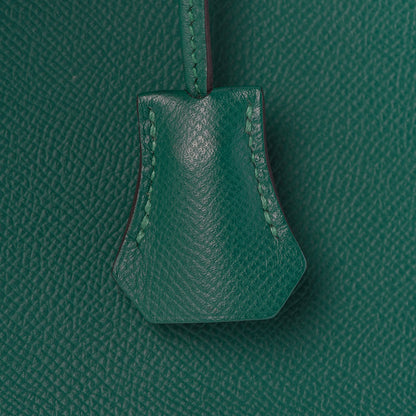 Hermes Epsom Birkin 30 Malachite 30 of 34