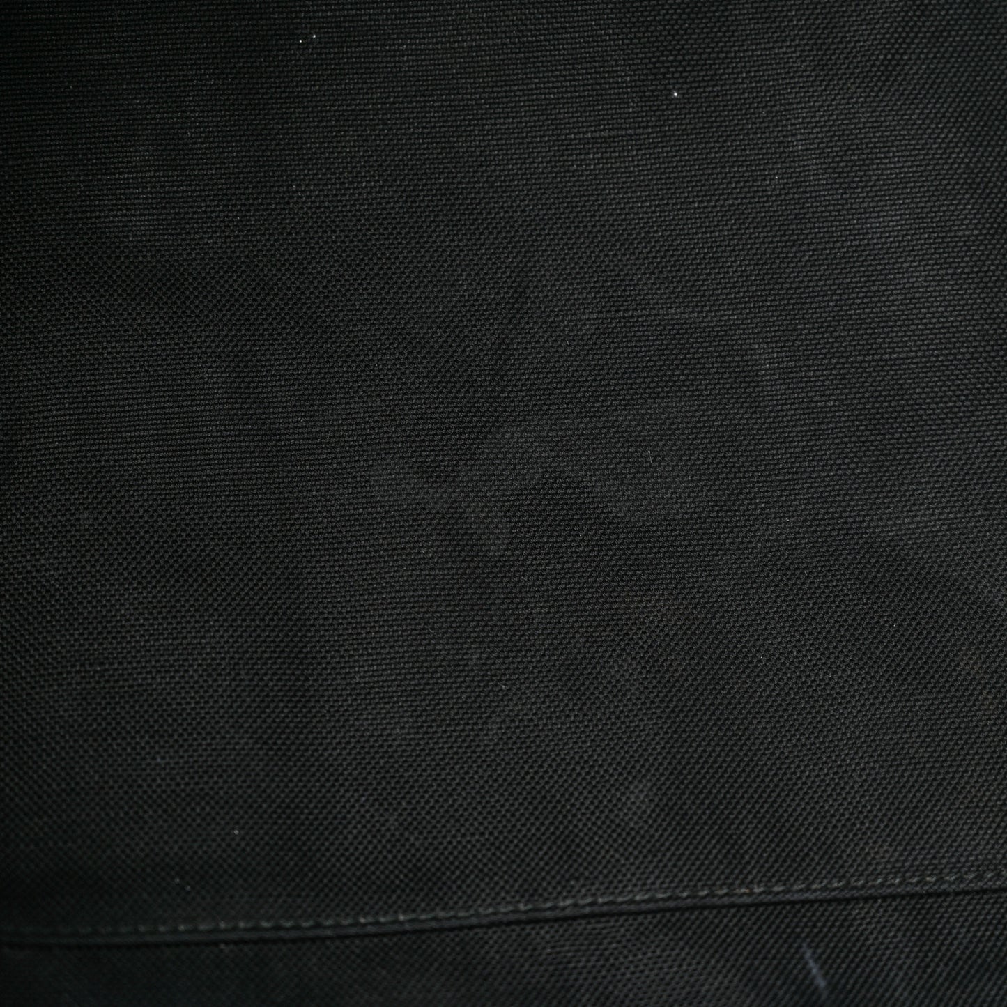 Soft GG Supreme Monogram Appia Calfskin Web Large Carry On Duffle Bag Black Grey