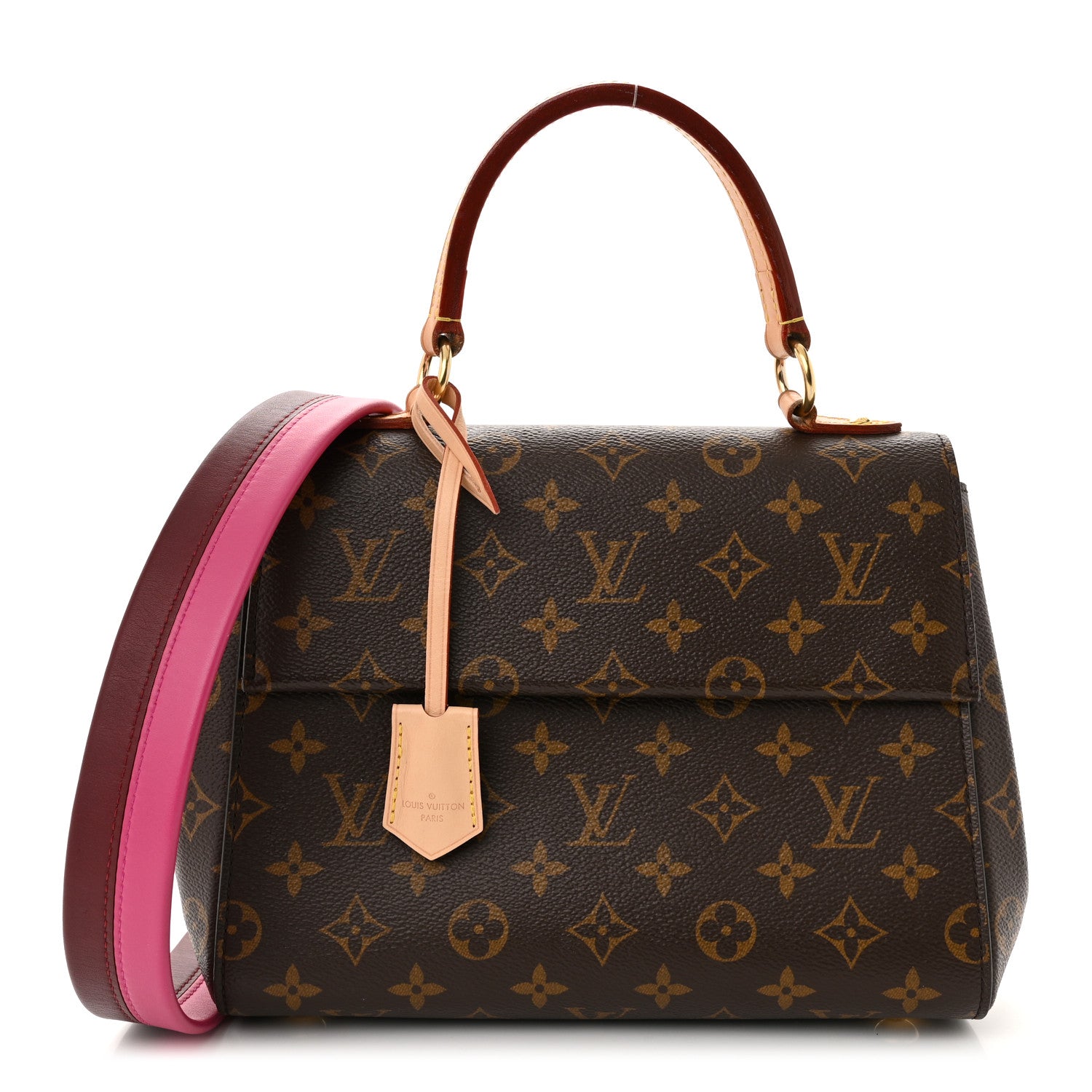 Louis Vuitton Monogram Cluny BB Bordeaux Fuchsia 1 of 12